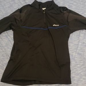 Asics running quarter zip